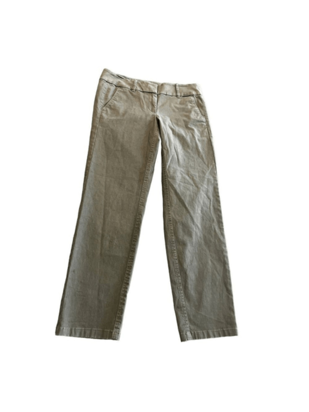ANN TAYLOR LOFT MODERN CHINO CROP PANTS SIZE 2 - Picture 6 of 10